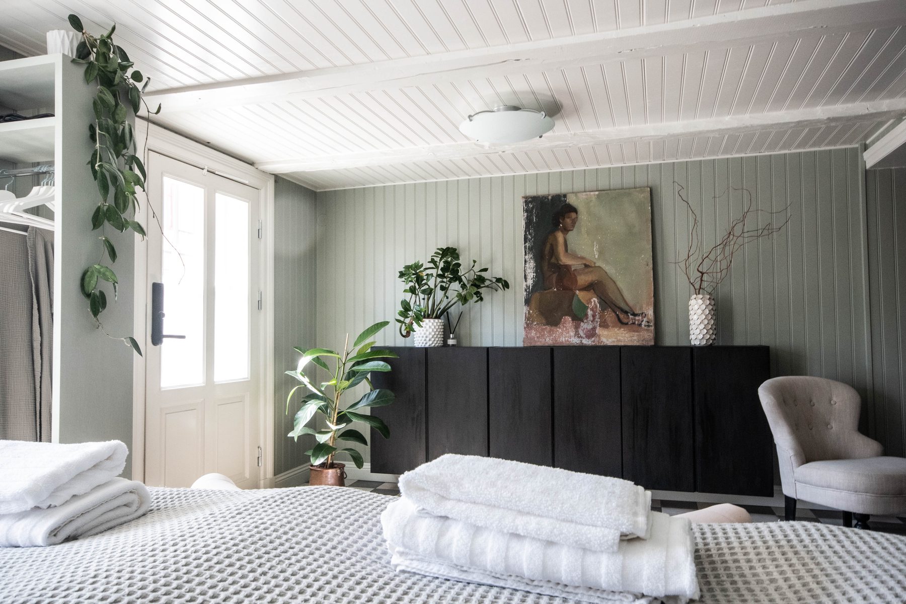 Pilgrimen junior svit med king size-säng